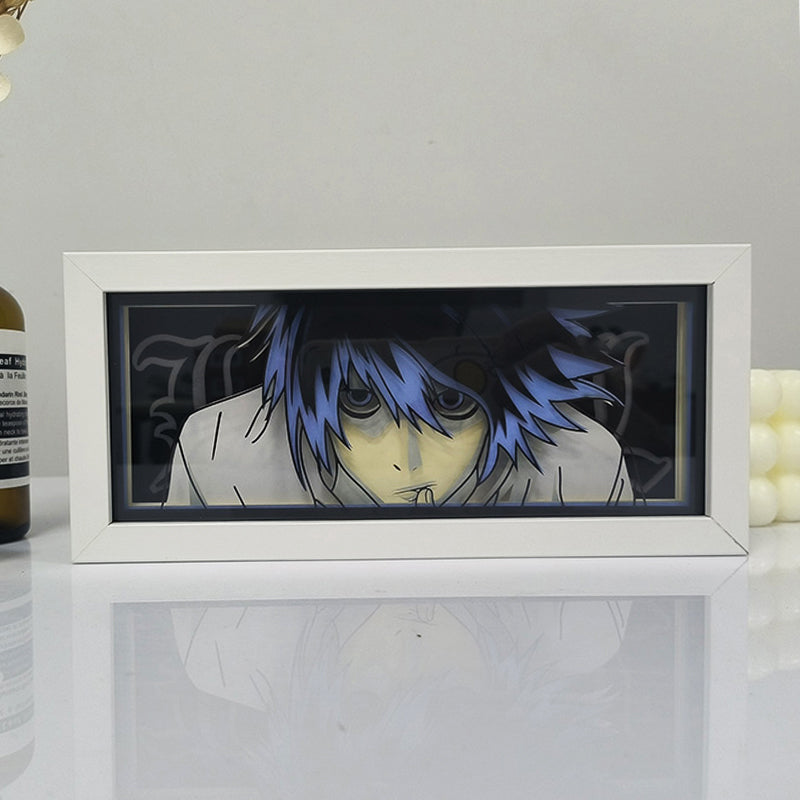 L Light Box – Iconic Death Note LED Decor for Anime Fans