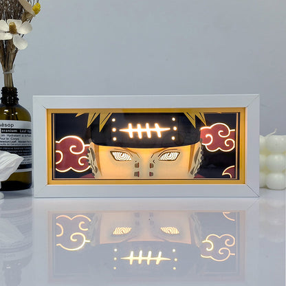 Pain Light Box - Captivating Naruto Anime Decor for Fans