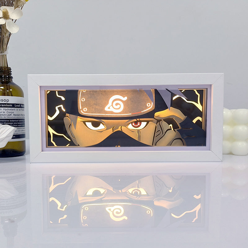 Kakashi Light Box – Striking Naruto LED Decor for Fans