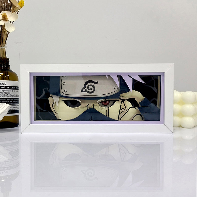 Kakashi Light Box – Striking Naruto LED Decor for Fans