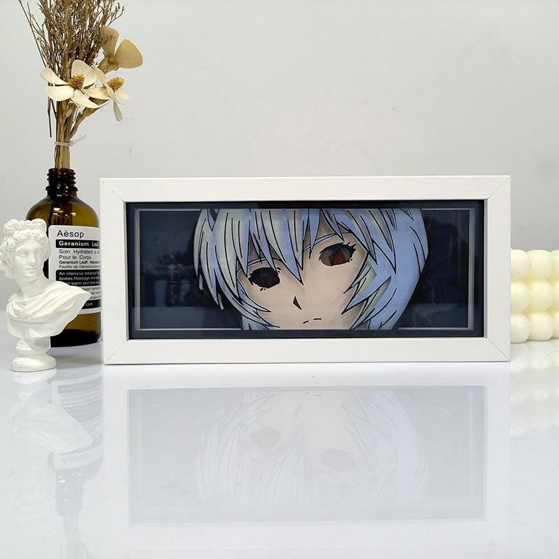 Ayanami Rei Light Box - Unique Anime Light Box 