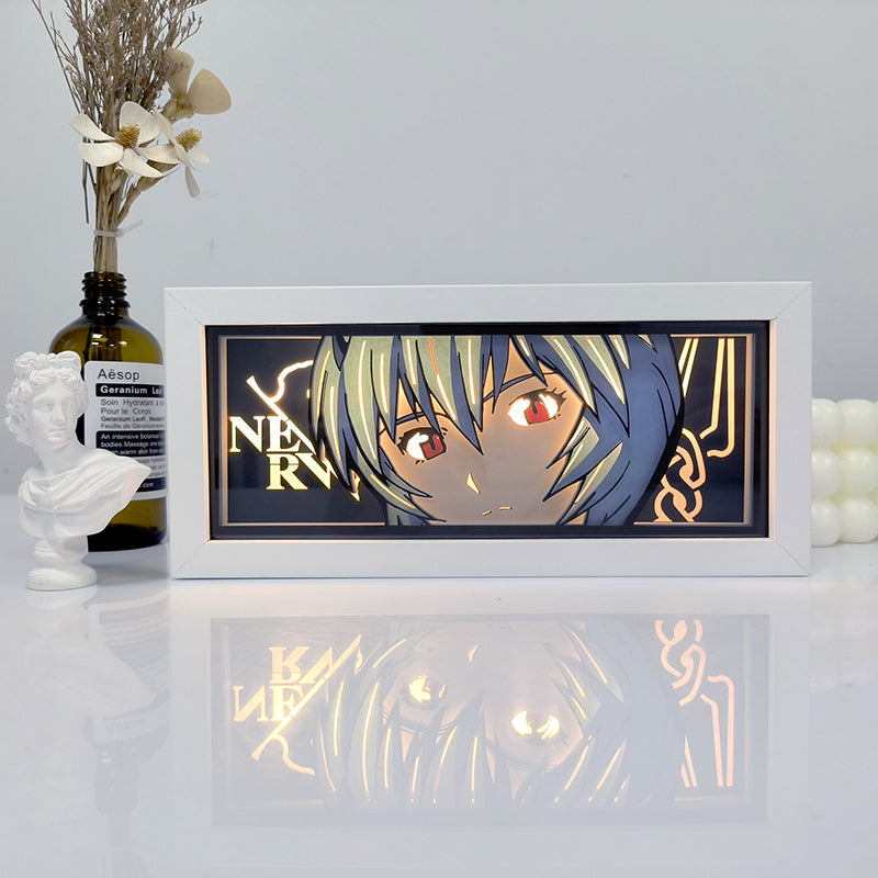 Ayanami Rei Light Box - Unique Anime Light Box 