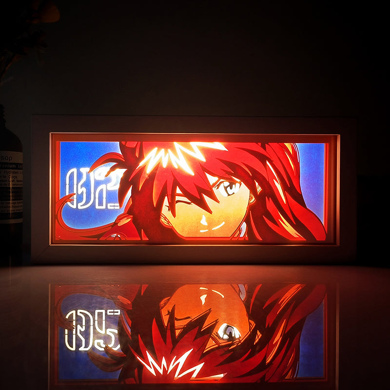 Asuka Langley Soryu Light Box - Iconic Anime Light Box