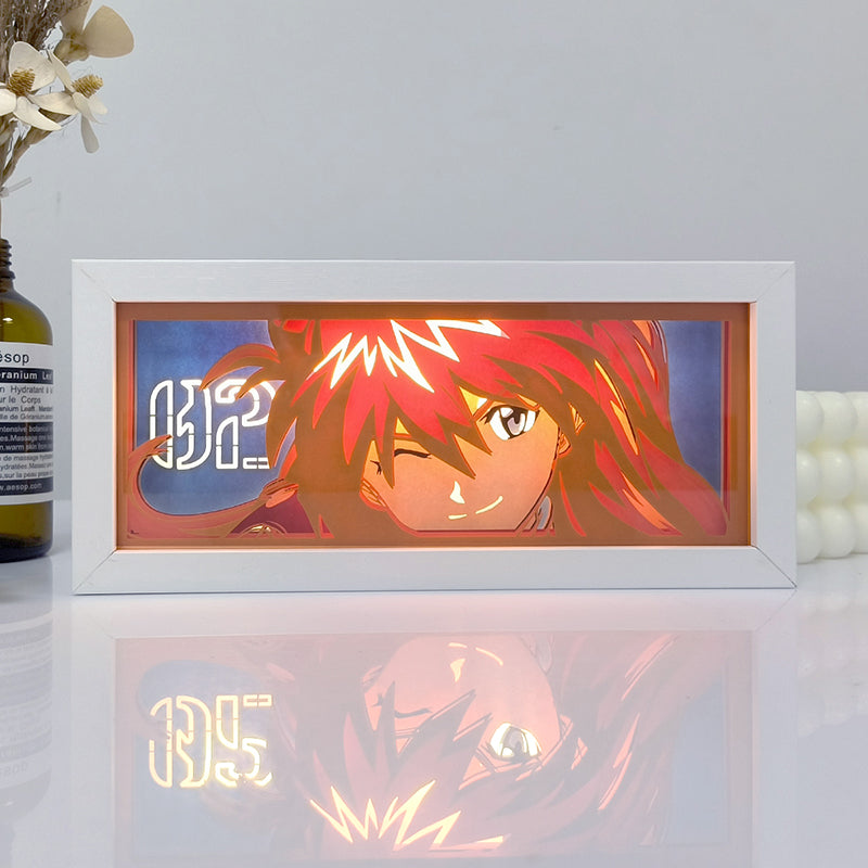 Asuka Langley Soryu Light Box - Iconic Anime Light Box