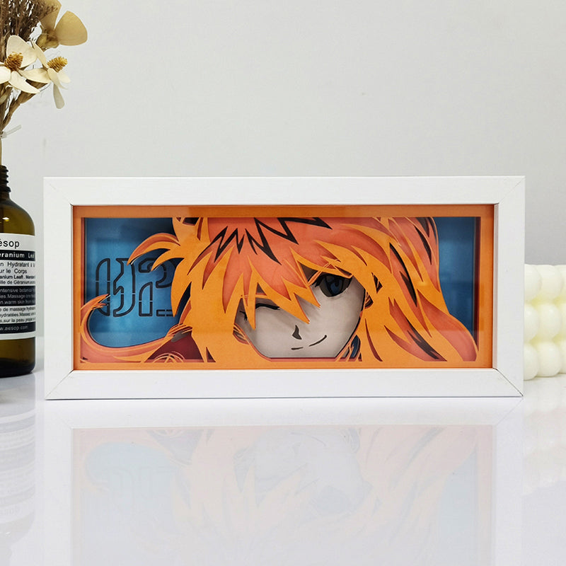 Asuka Langley Soryu Light Box - Iconic Anime Light Box