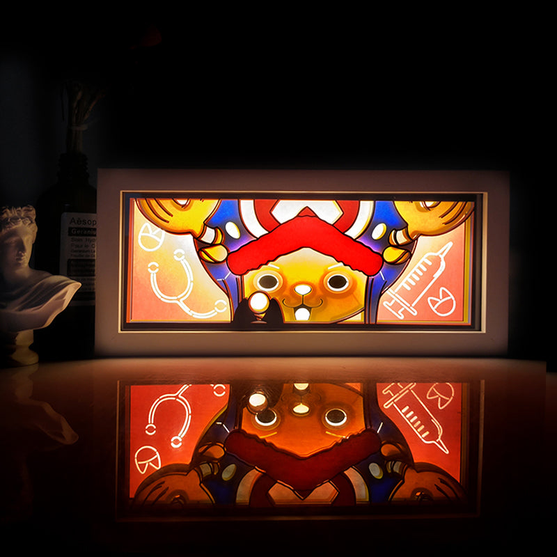 Chopper Light Box - Unique One Piece Decor for Anime Fans