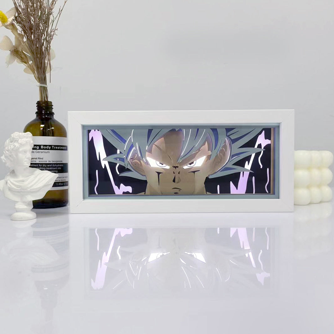 Goku Light Box - Dragon Ball Z Decor for Anime Enthusiasts