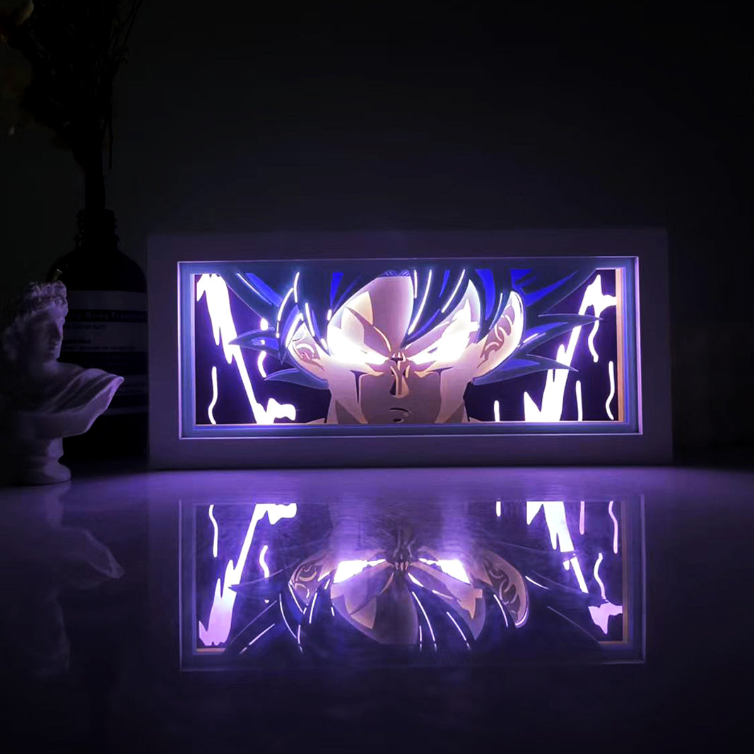 Goku Light Box - Dragon Ball Z Decor for Anime Enthusiasts