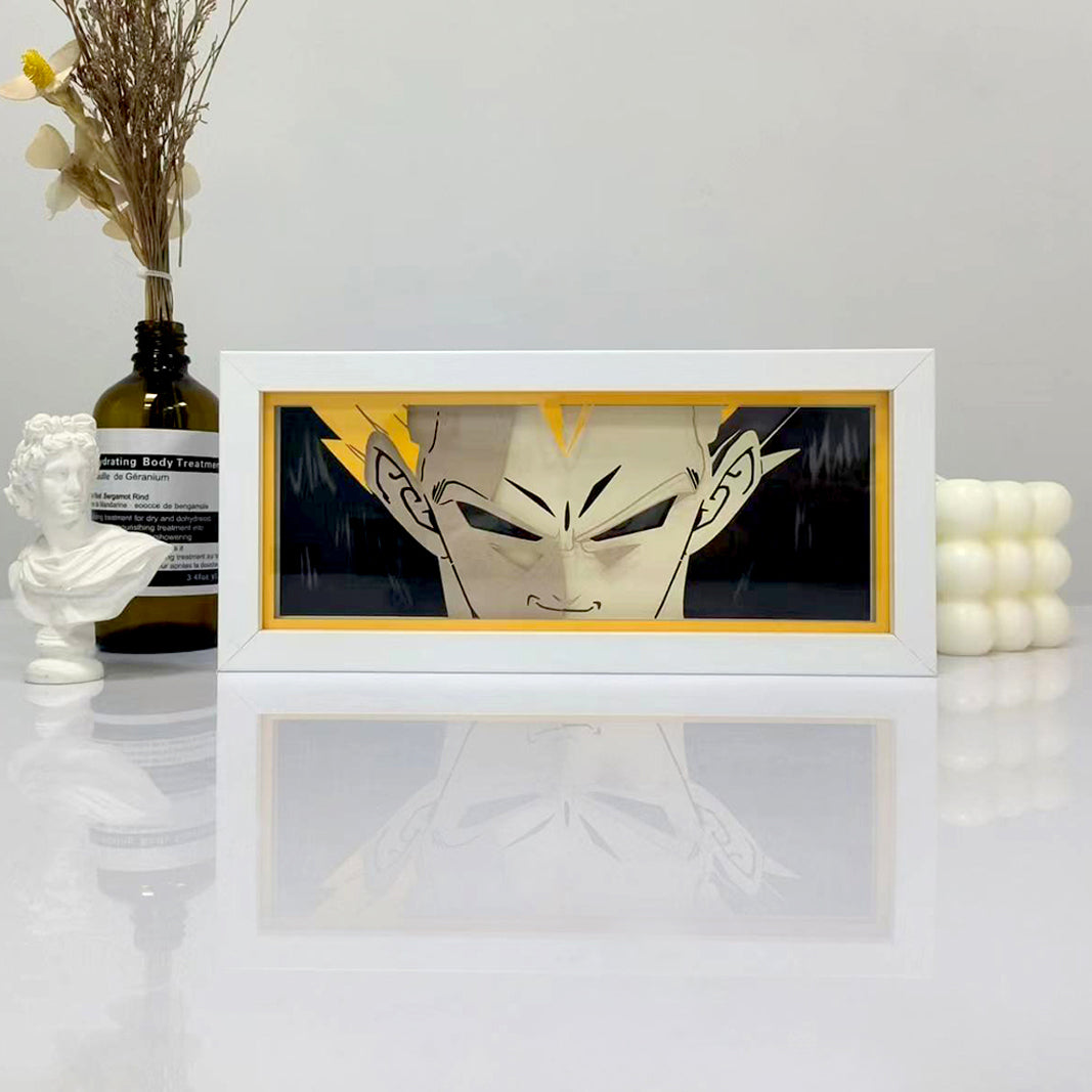 Vegeta Light Box - Bold Dragon Ball Z Decor for Anime Fans