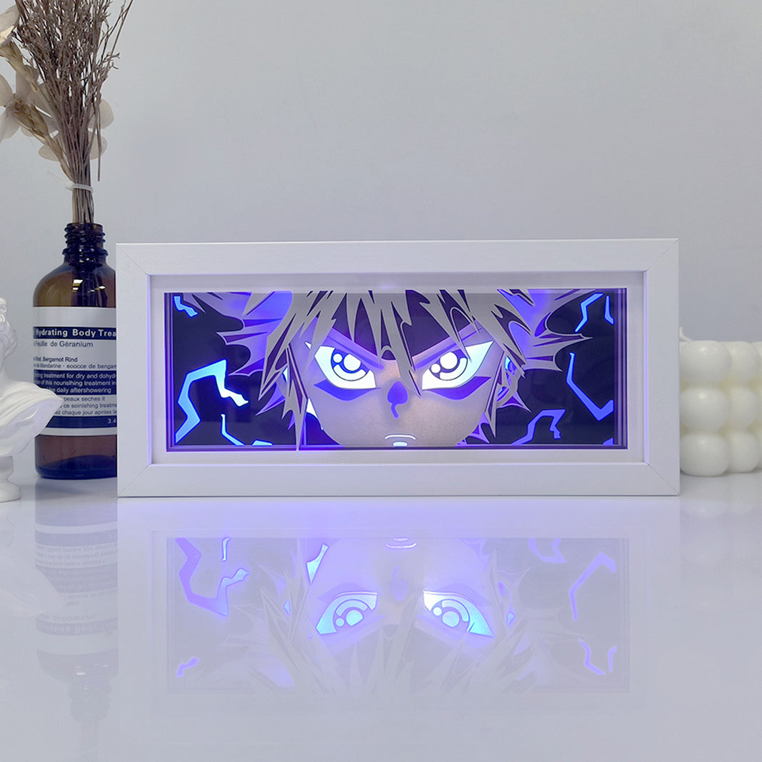 Killua Light Box – Captivating Hunter x Hunter LED Decor