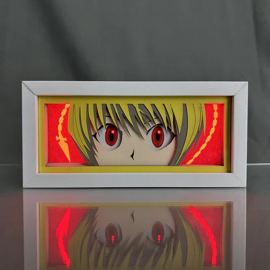 Kurapika Light Box – Stunning Hunter x Hunter LED Art Decor