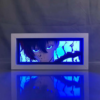 Sung Jin Woo Light Box - Dynamic Solo Leveling Anime Decor