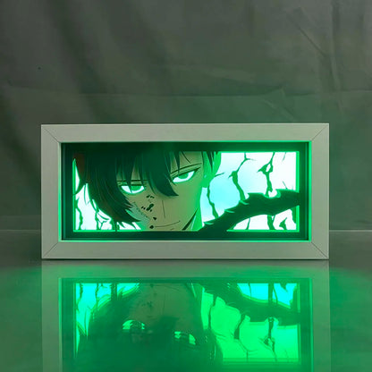 Sung Jin Woo Light Box - Dynamic Solo Leveling Anime Decor