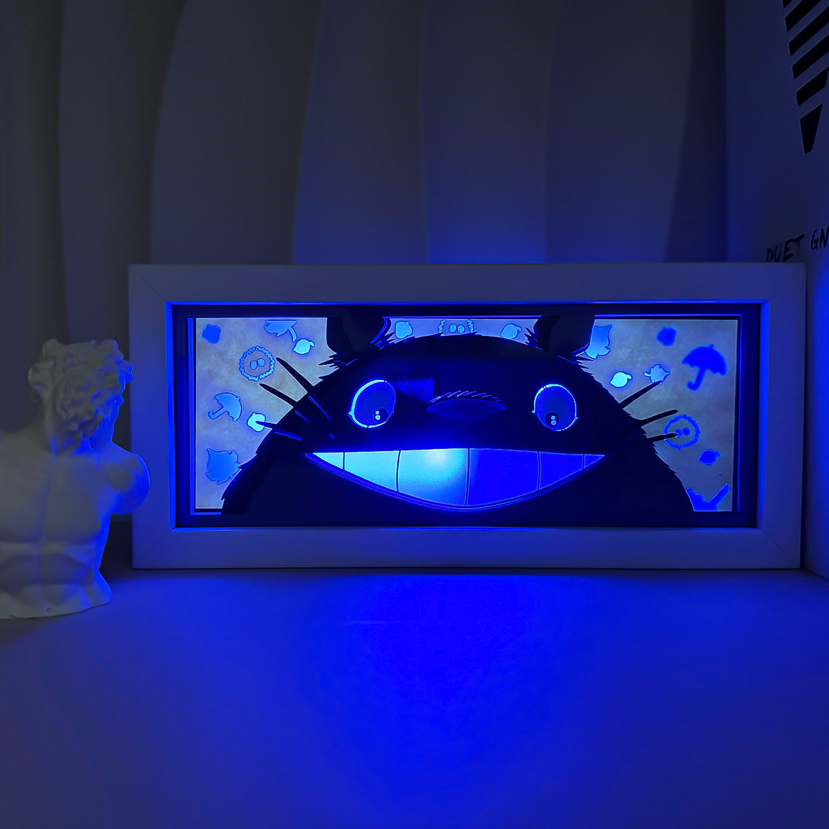 Totoro Light Box - Whimsical Studio Ghibli Decor for Anime Fans
